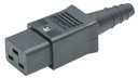 IEC Power Connector C19 , Straight