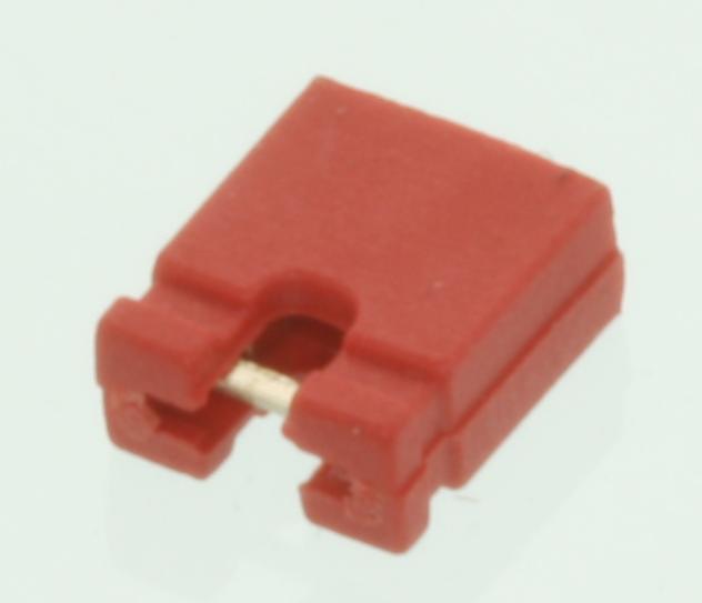 Jumper Open P= 2,54mm Red