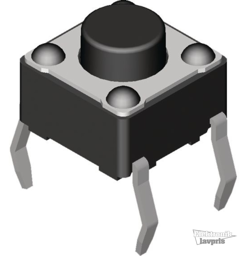 Tact Switch PC Horizontal 4,3mm 1,6N