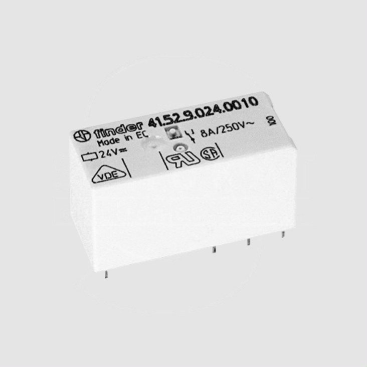 Relay DPDT 8A 24V 1440R 41.52.9.024.0010