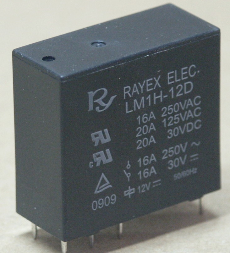 Relay SPDT 16A 12V 270R (RP310012)
