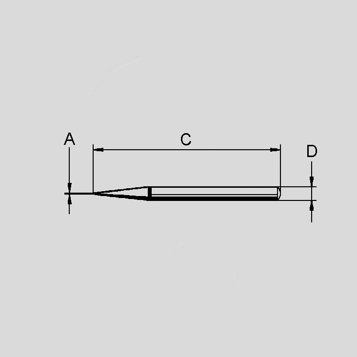 Soldering Tip 30S Pencil 1,1mm