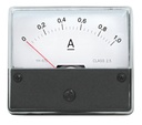 Indbygningsinstrument 0-1A DC