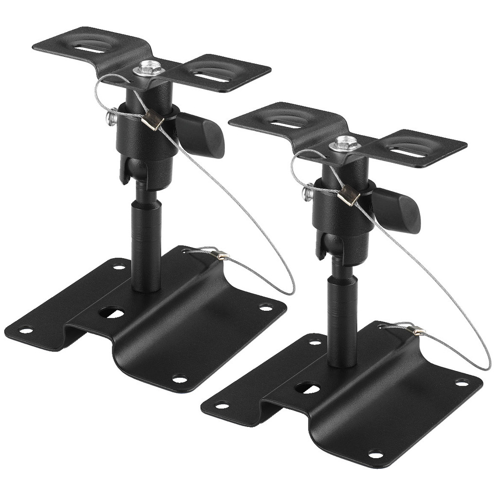 Universal væg- og loft-ophæng, 2 stk., 5kg, sort