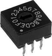 Rotary Switch 10-Pole Bin Complement