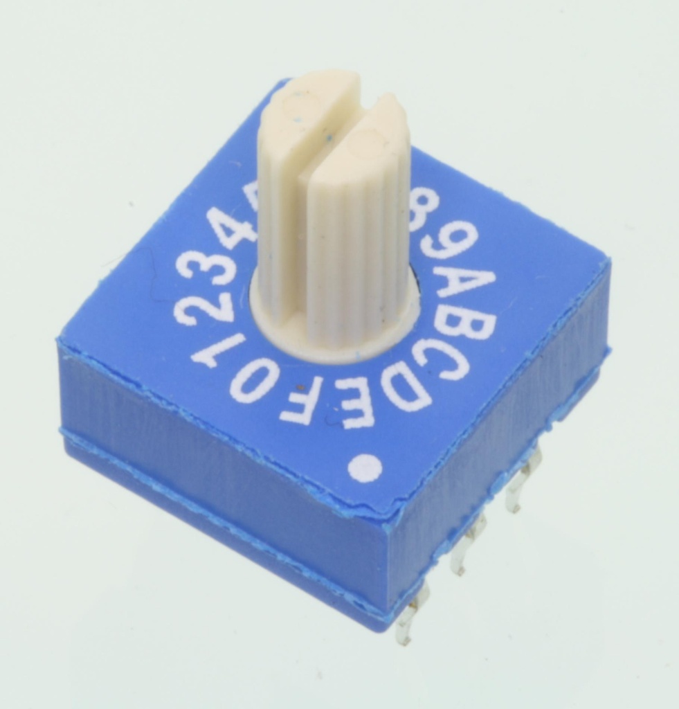 Rotary Switch 16-Pole Hex Real