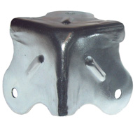 Flat Corner, Tight Radius 49x49mm 