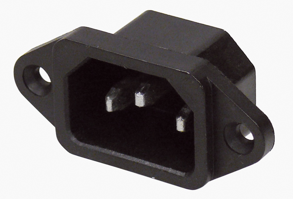 IEC C14 Power Connector, Spacing=40mm 4,8
