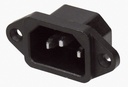 IEC C14 Power Connector, Spacing=40mm 4,8