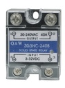 Stærkstrømsrelæ 3-32VDC / 30-240VAC