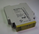 Nødstop- og timer-relæ, AC/DC 24V/50-60Hz