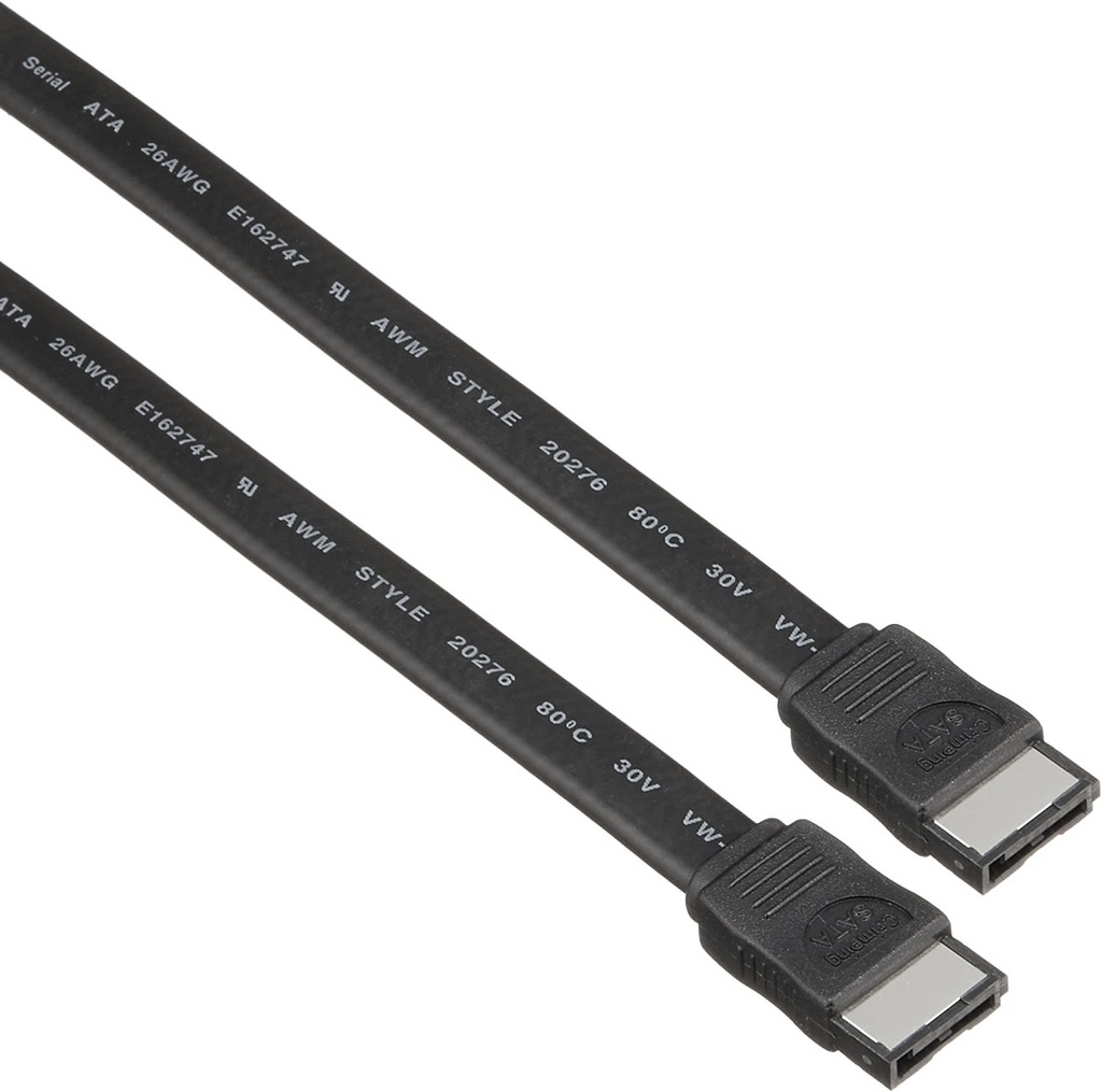 S-ATA kabel, ekstra skærmet, 1 meter