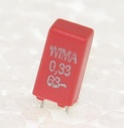 MKT Capacitor 330nF  63V 10% P2,5