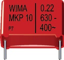 MKP Capacitor 22nF 630V 10% P10