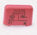 MKP Capacitor Y2 1nF 300V P10