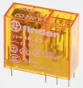 Finder Relæ 230VAC/28K/DPDT/2xSkifte/8A-250VAC