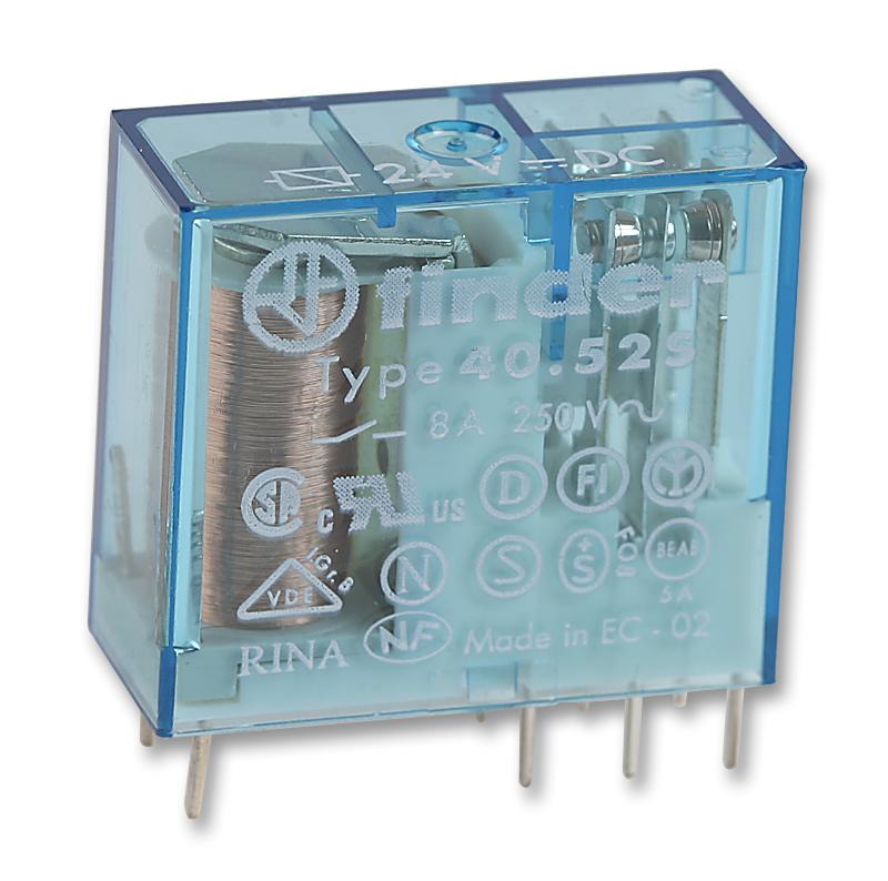 Relay DPDT 8A 24V 1200R 40.52.7.024.0000