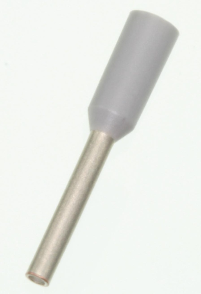 Terminalrør 0,14mm² Grå