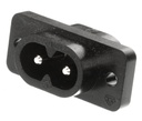 IEC Power Connector 8-tals 2,5A/250VAC