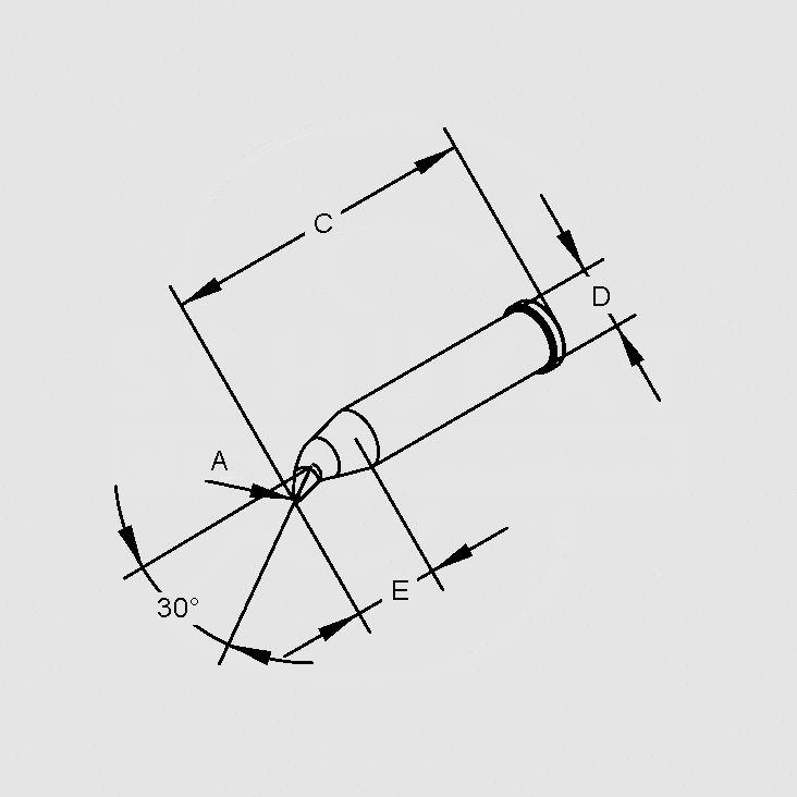 Soldering Tip Curved Tip 0,6mm_