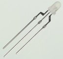 LED Diffuse Rød/Grøn 80° 3Pin 3mm