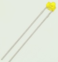 LED Diffuse Gul 12,6mcd 38° 1,8mm