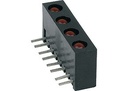 Ø3mm LED-Arrays horizontal, pose med 50 stk.