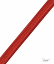 Stofledning, 2 x 0,75mm², rød