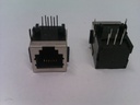 Modular-Jack Print 90° 6/6-Pole 