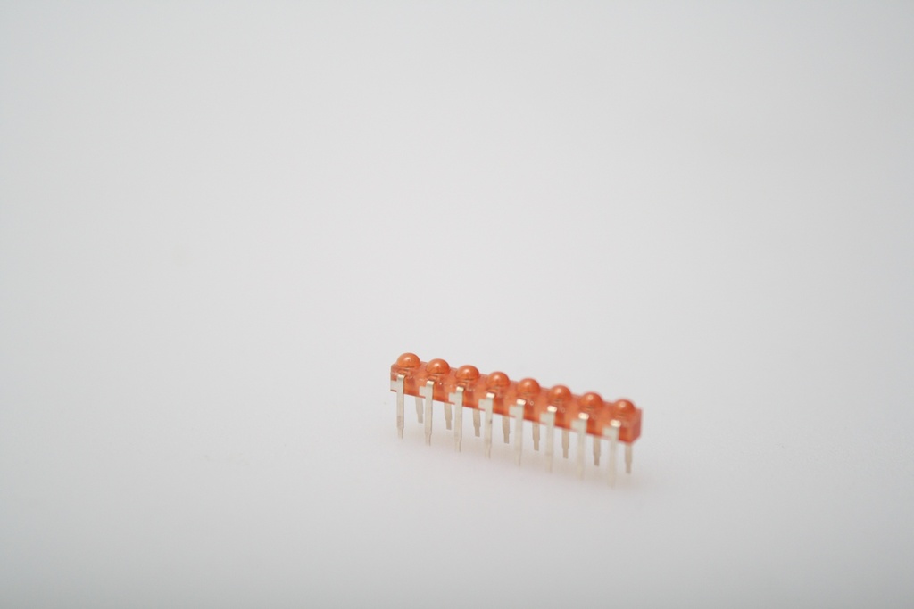 Siemens LED array 8-dobbelt RØD 200-stk. æske