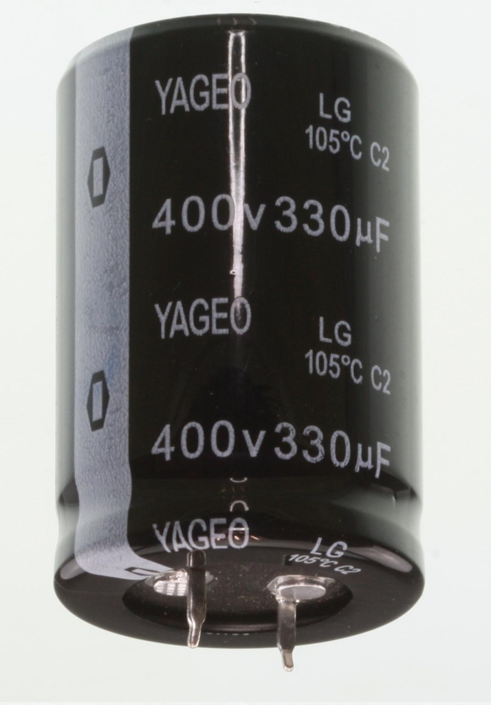 El-Capacitor 330µF/450V-P10-30x45