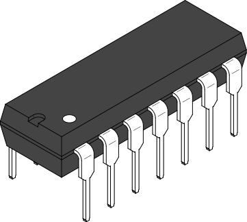 IC DIL14