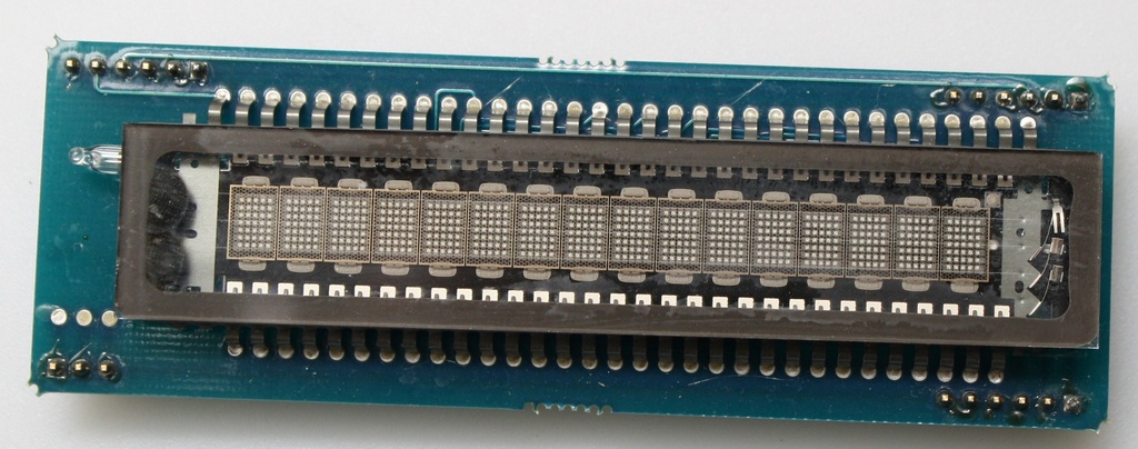 Vacuum Fluorescent Display Module, 16 tegn