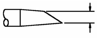PACE - 1124-0033-P1 - TIP CARTRIDGE, MINI-WAV, ANGLED