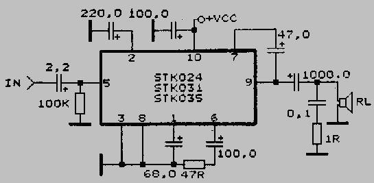 Power Amplifier 10-pin