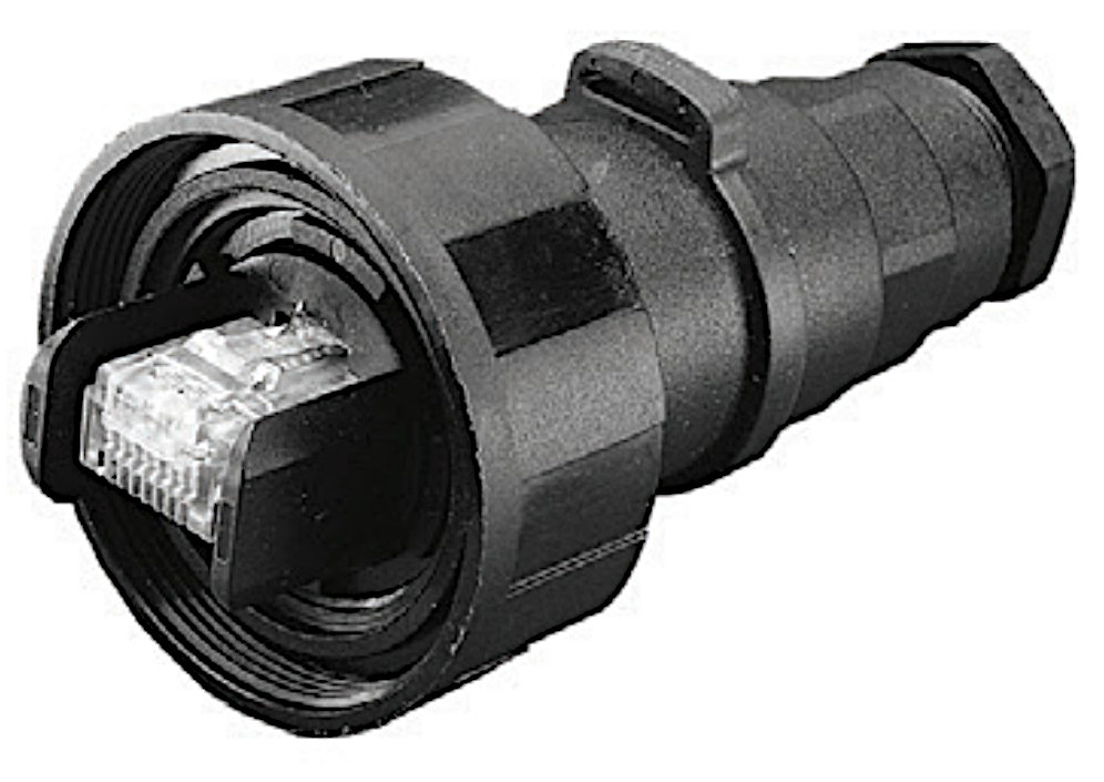 Cat.5e/flex/stp IP68 Modular RJ45, 3,5-8mm