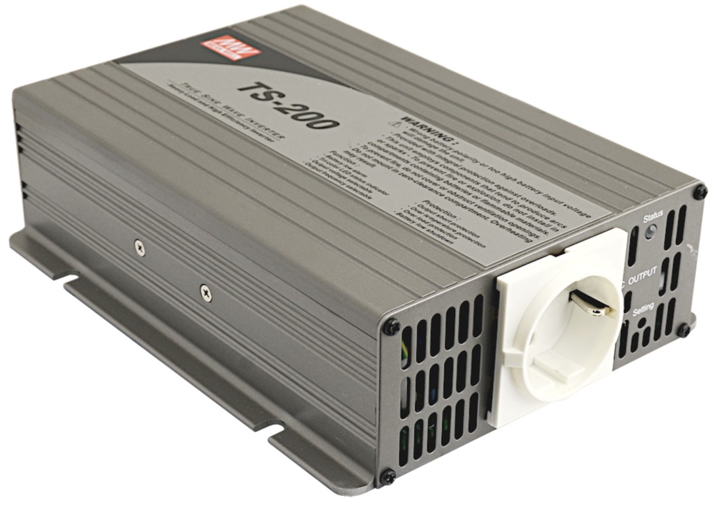 DC/AC-Inverter 12V/230V 200W Ren Sinus