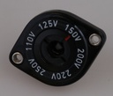 Drejeomskifter, Rotary Switch 1x6 Flange