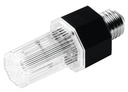 Strobe 230VAC/5W E-27 fatning, KLAR