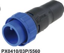 Flex Cable Connector Male 3-Pole