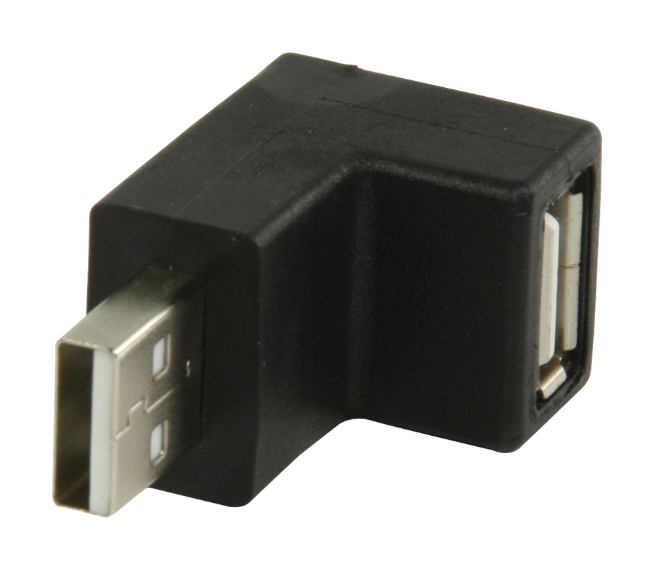 USB 2.0 A vinkel-adapter 90°