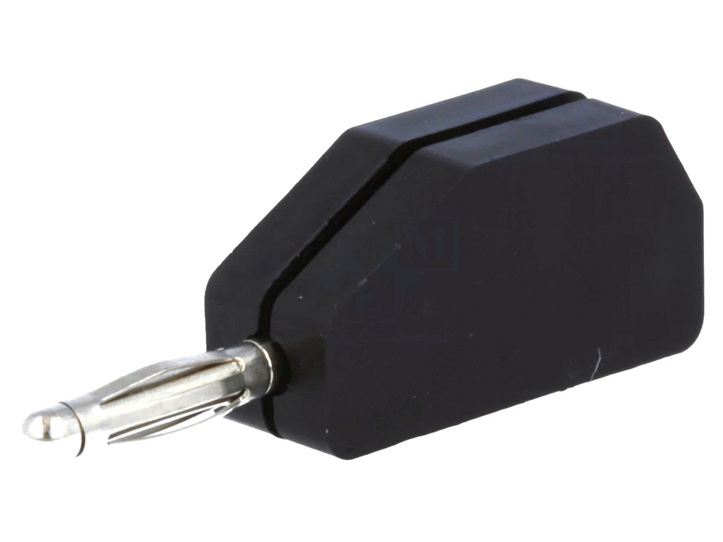 Bananstik 2mm. Stabelbar SORT