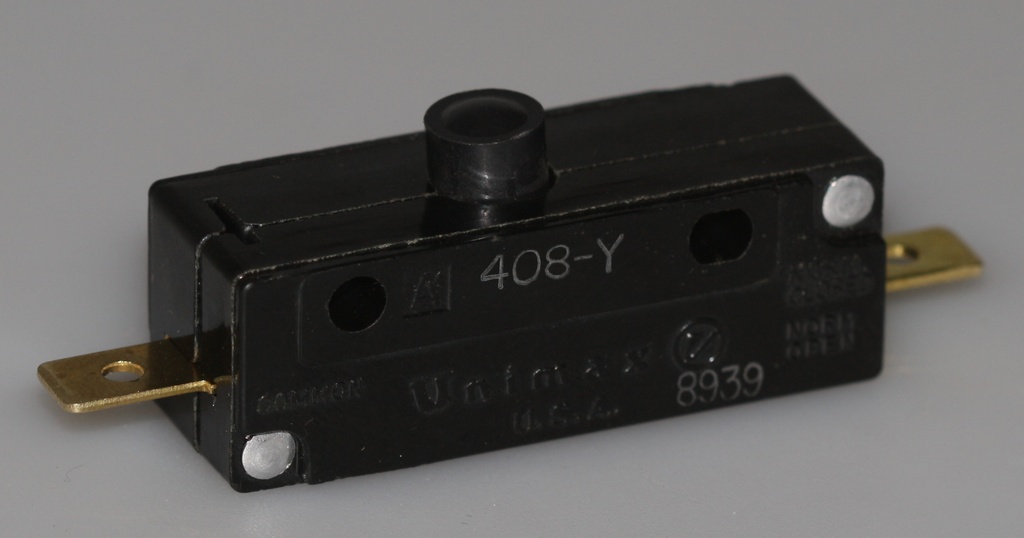 Microswitch, 46x21x16mm, 1A, SLUTTE