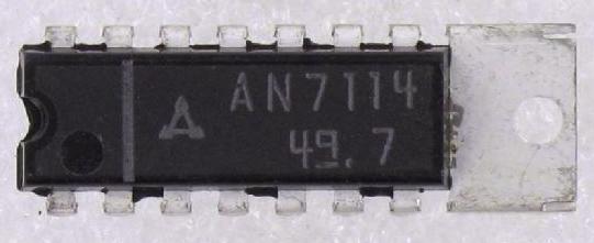 1W Audio Power Amplifier Circuit DIP-14