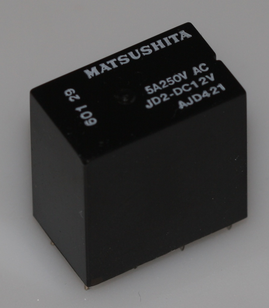 Relay DPDT 5A 12V 180R