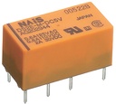 RELAY 6VDC 2A 90R 2 x skifte