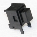 Tryktast Preh 1-pol PCB 90¤ sort
