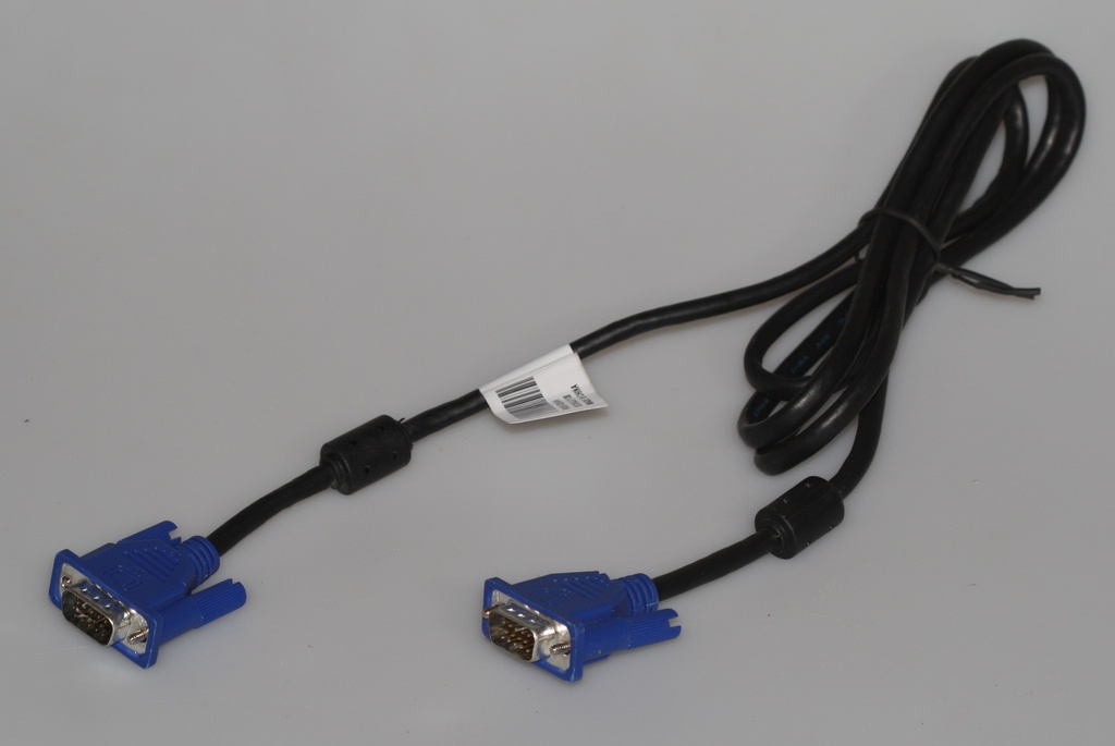 VGA-kabel han/han, 1,5 meter