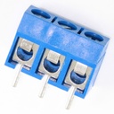 Printterminal 3-POLET 300V/10A, 100 stk.