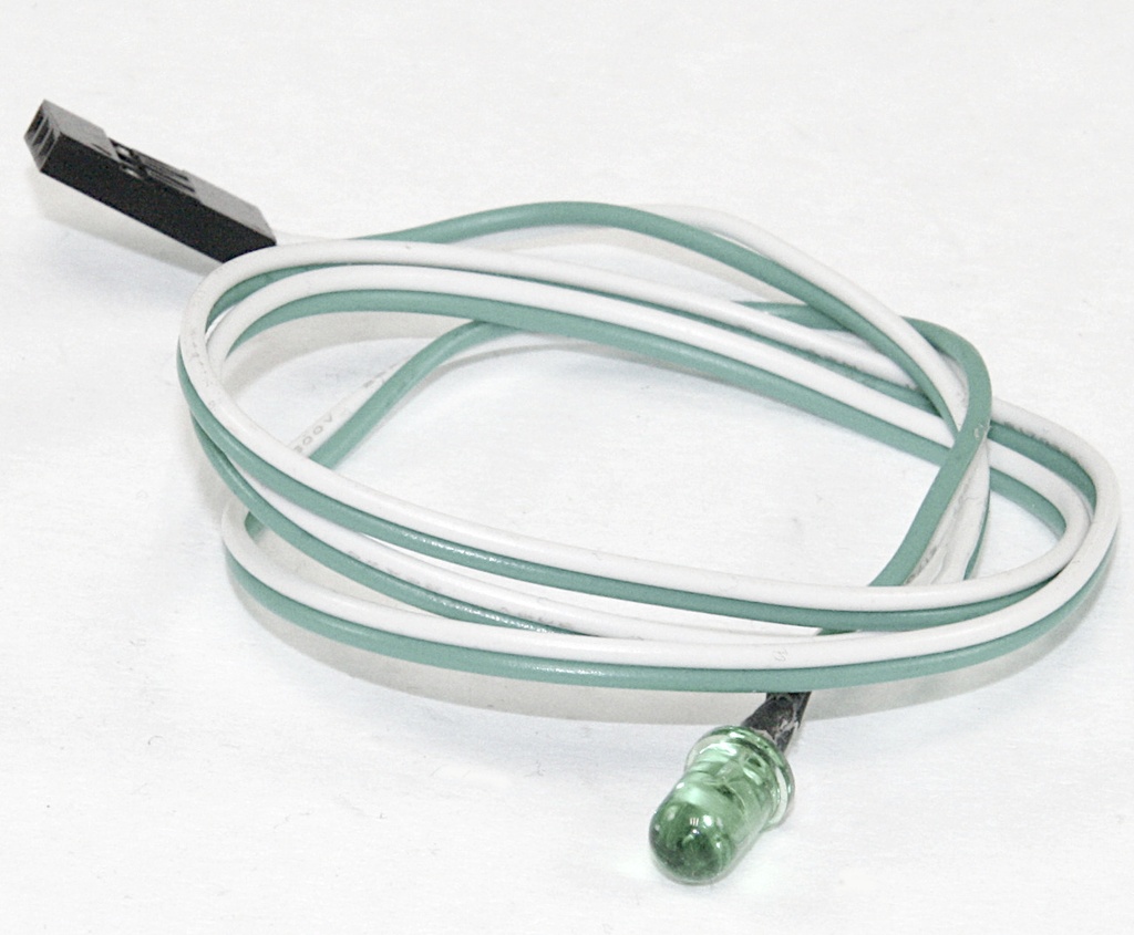 POWER LED, GRØN, med 50 cm kabel
